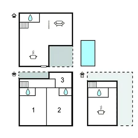 3 Bedroom Awesome In Feriehus